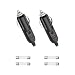 Dickno 2PCS Cigarette Lighter Male Plug 12V24V Aux Socket Plug with 15A20A Fuse LED Indicator Car Cigarette Lighter Plug - Image 2