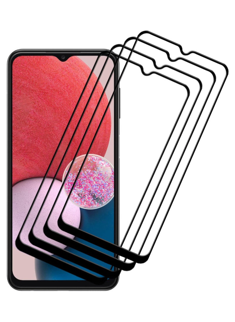 ACLIX 4 Pieces Antistatic ESD Dustproof Premium Quality High Definition Tempered Glass Screen Protector Designed For Samsung Galaxy A13 - Image 1
