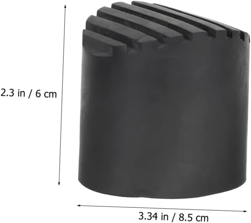 2 Pcs Non Slip Ladder Foot Cover Safety Stair Treads Size 8 5X8 5CM - Image 4