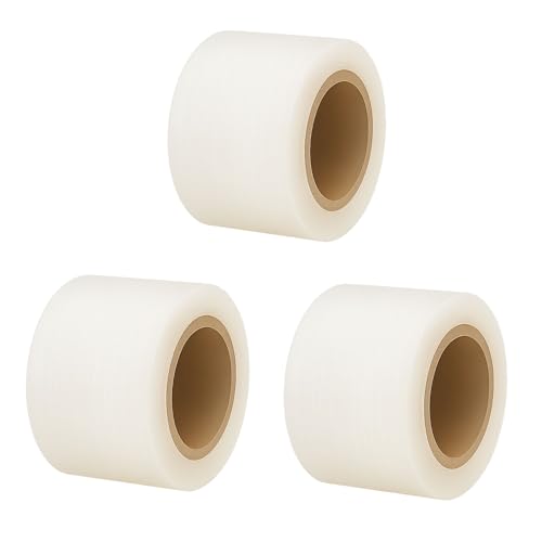 JPPL 3 Inch x 300 Meter Grafting Tape | Transparent Stretchable Plant Repair Film | Biodegradable Self-Adhesive Nursery Garden Wrap for Budding & Binding (Pack of 3) - Image 1