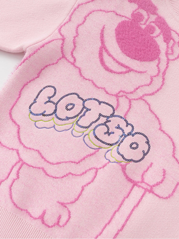 بالابالا بلوفر صوف بطبعة للبنات - Image 5