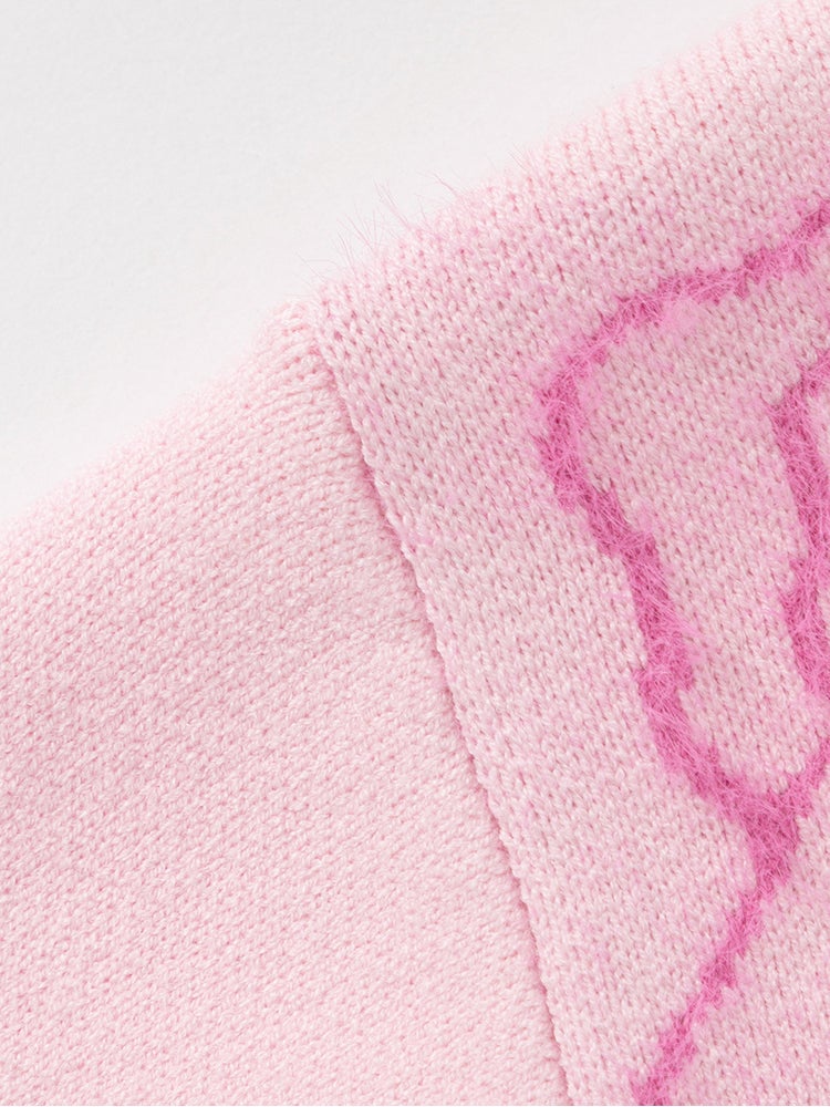 بالابالا بلوفر صوف بطبعة للبنات - Image 3