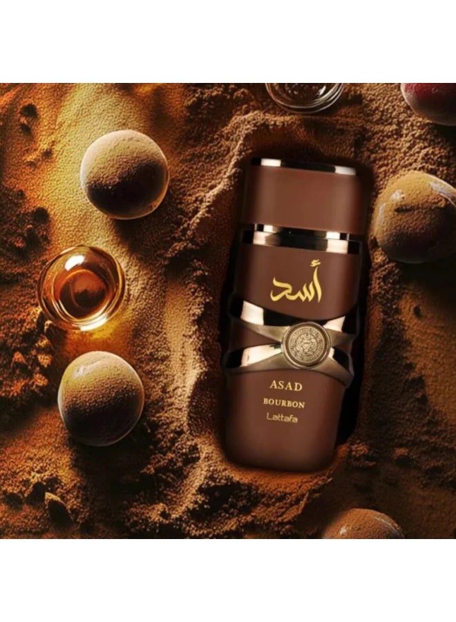 Lattafa Asad Bourbon Eau De Parfum 100 ML By Lattafa - Image 3