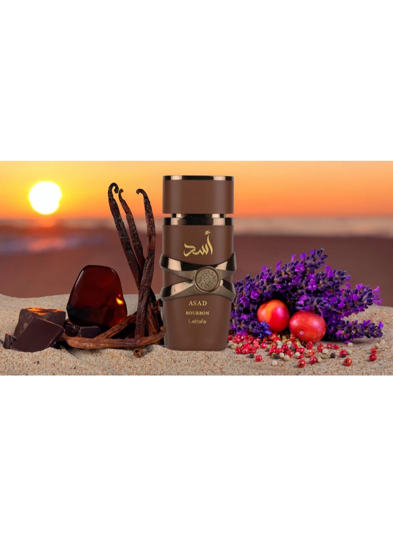 Lattafa Asad Bourbon Eau De Parfum 100 ML By Lattafa - Image 4