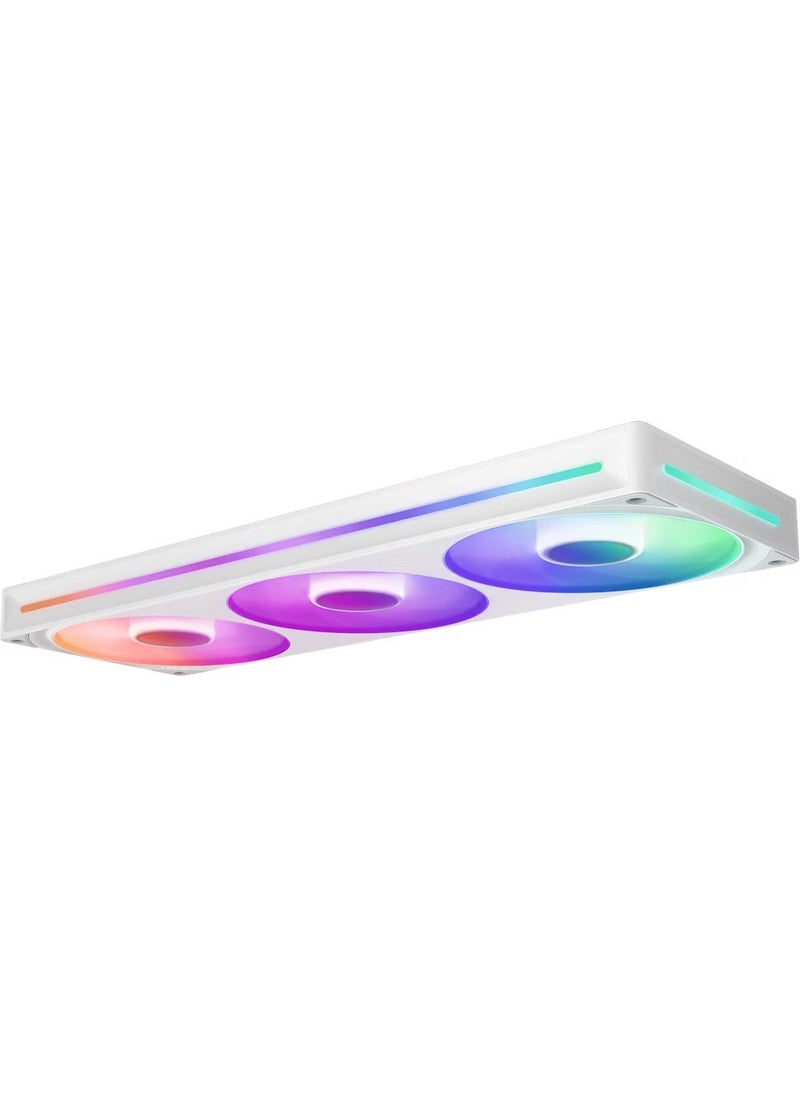 NZXT F360 RGB Core White 360mm Fan RF-U36HF-W1  - Image 3