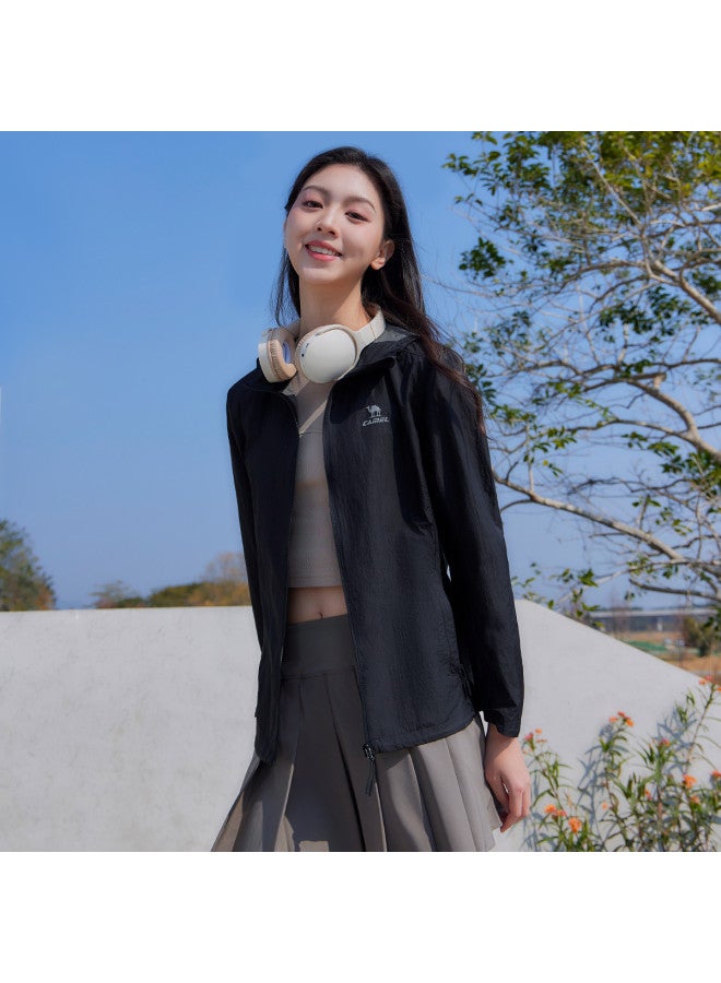 كاميل 【snow Shell】جاكيت نسائي من حرير الجليد الواقي من الشمس، خفيف الوزن، قابل للتنفس، واقي من الأشعة فوق البنفسجية، طارد للماء، معطف واقي من الشمس للخارج - Image 5