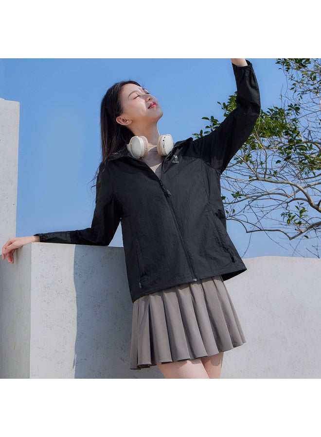 كاميل 【snow Shell】جاكيت نسائي من حرير الجليد الواقي من الشمس، خفيف الوزن، قابل للتنفس، واقي من الأشعة فوق البنفسجية، طارد للماء، معطف واقي من الشمس للخارج - Image 4