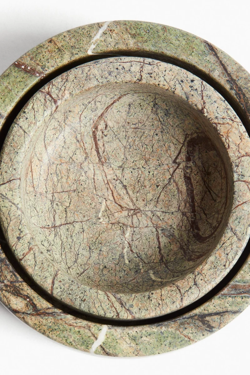 H&M 2-pack marble bowls