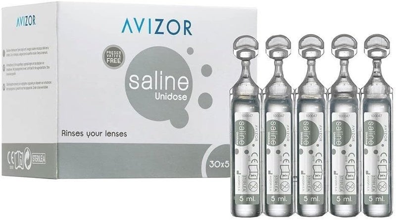 Avizor Saline Solution for All Types of Contact Lenses 30 blisters