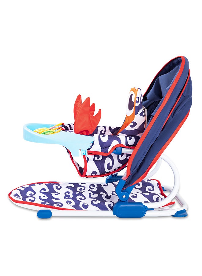 TEKNUM Baby Sit Up Support With Feeding Tray - Blue - Image 4