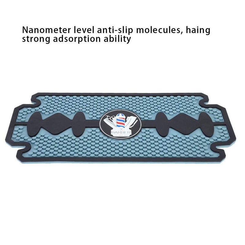 cheekyglo HeatResistant Styling Station Mat Resistant Silicone Mat Silicone Anti Slip Protection Pad Hairdresser Tools Cushion Tool Barber Shop Use[1#] - Image 3