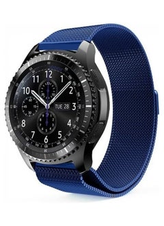 Replacement Band With Milanese Loop For Samsung Gear S3 Classic/Frontier - 22mm Blue