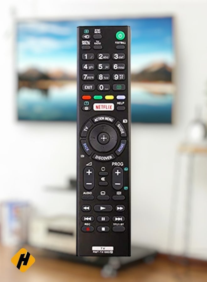 RMT-TX100D Universal Remote Control for Sony TV Remote All Sony LCD LED HDTV Smart TVs RMT-TX100D RMT-TX102U RMT-TX102D RMT-TX101J - Image 1