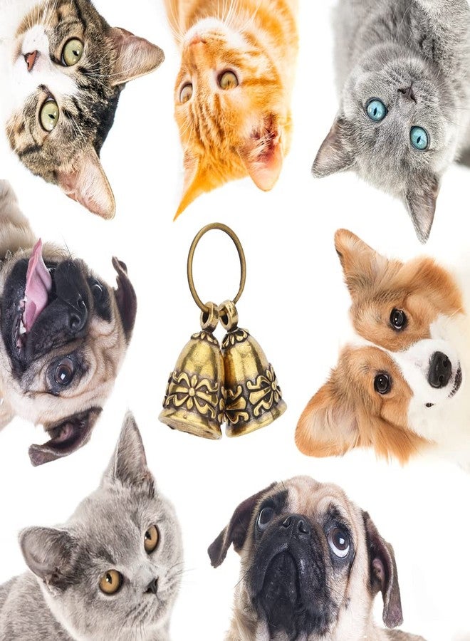 kcrygogo Copper Collar Bell for Small Pet, 0.7 inch Bell for Cats and Small Dogs,Noise NOT Loud (4pcs) - Image 3