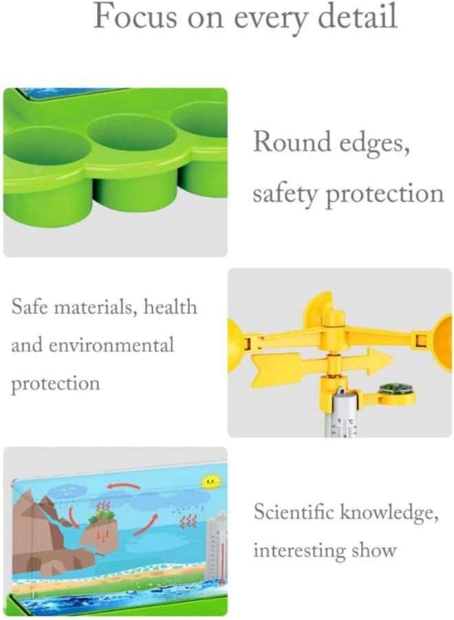 DIY Kids Weather Report Plantation Science Intellectual Toys Set STEM Educational Toys For Children Science Experiment Gift - Image 5
