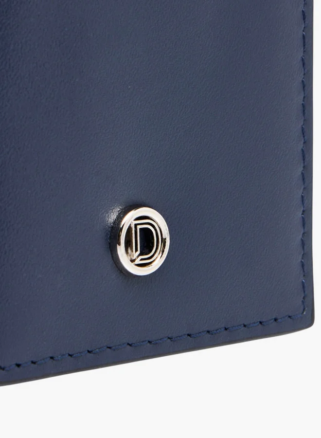 دوتشيني محفظة بطاقات رجالية صلبة ثنائية الطي