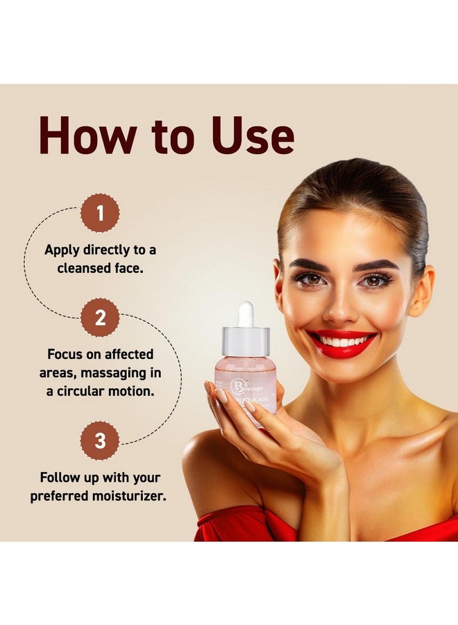 Brown Sugar Brownsugar Salicylic Acid Face Serum | with Hyaluronic Acid,Arbutin & Lactic Acid | Treat Acne,Dark Spots & Acne Marks | Paraben and Silicon Free | 30 ML (Pack of 1) - Image 5