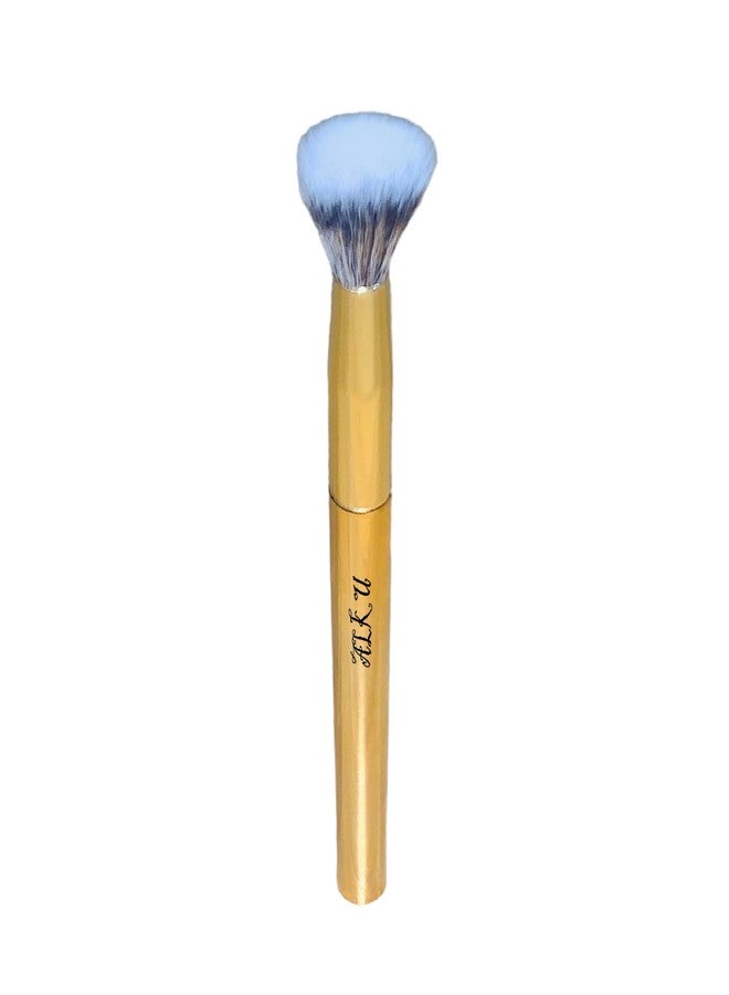 Alku Artist's Arsenal Professional Small Blending Eyeshadow Makeup Brush | Feather Soft Touch | Precise Synthetic Bristle | Perfect for Eyeshadow | Luxe Packaging Makeup Brush (Golden) - Image 2