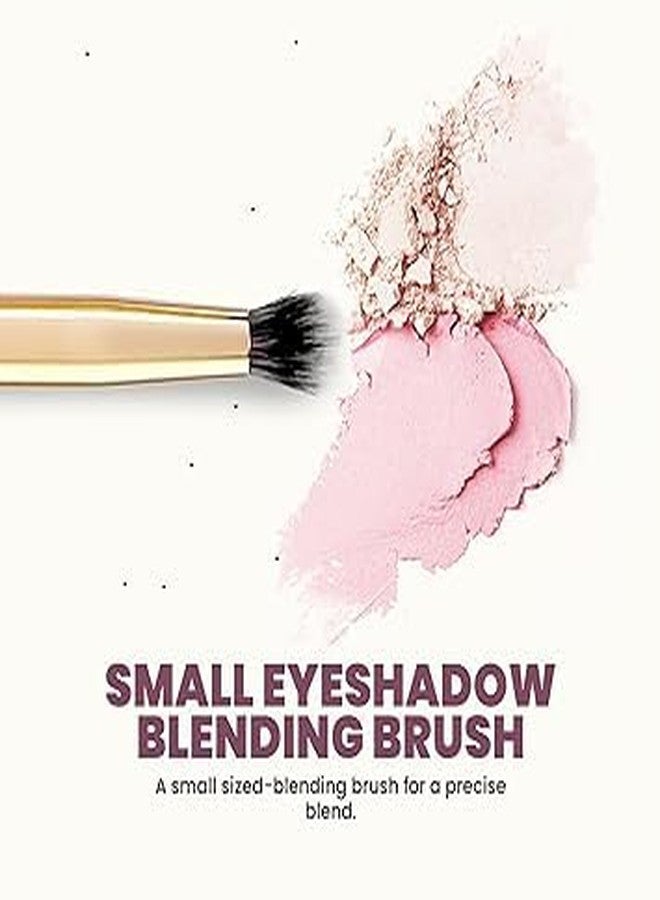 Alku Artist's Arsenal Professional Small Blending Eyeshadow Makeup Brush | Feather Soft Touch | Precise Synthetic Bristle | Perfect for Eyeshadow | Luxe Packaging Makeup Brush (Golden) - Image 5