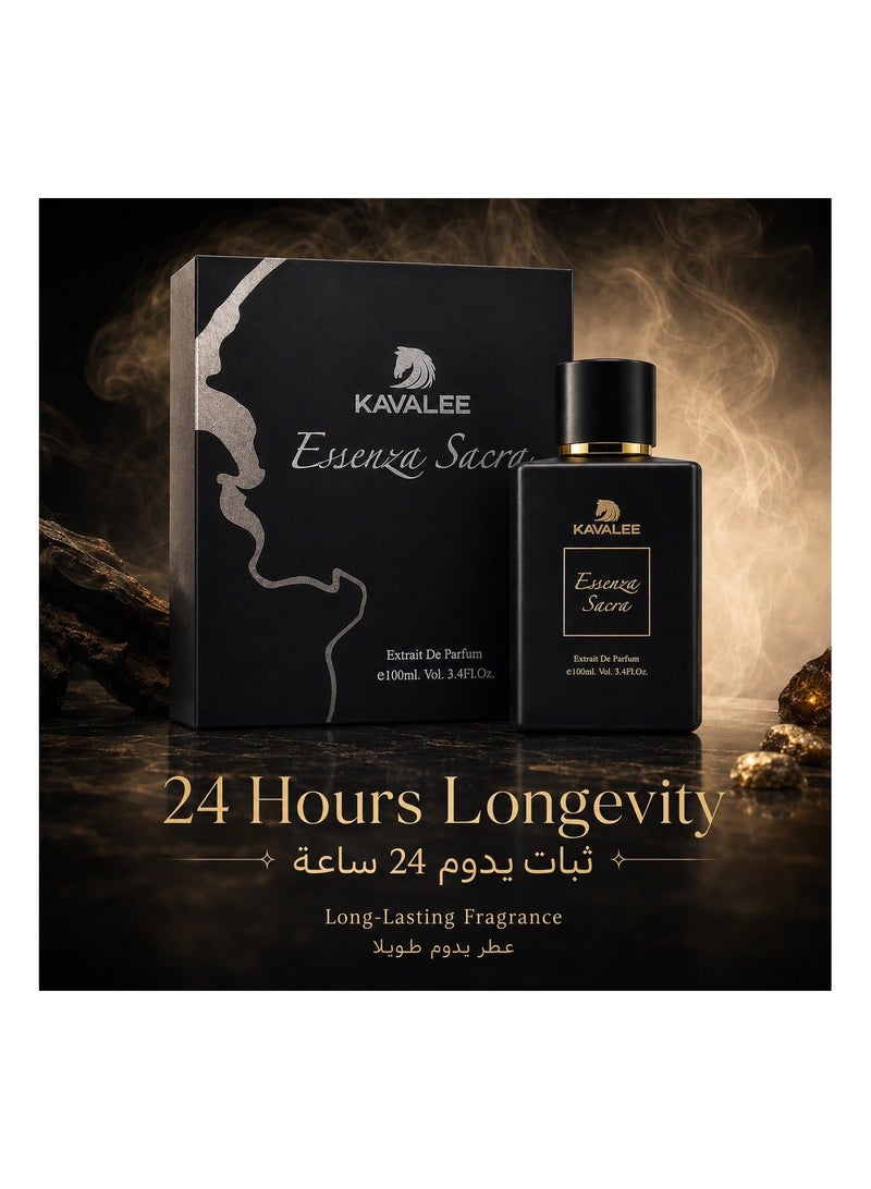 KAVALEE Essenza Sacra Extrait de Parfum for Men and Women, 100ml - Image 5