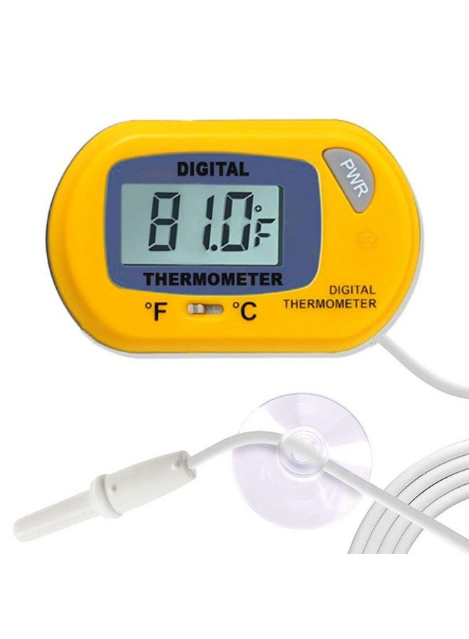 SunGrow Reptile Digital Thermometer, Waterproof Sensor Probe Monitors Temperature Accurately, Includes Replaceable Batteries, Easy To Read Display - Image 2