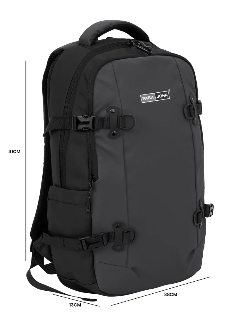 Parajohn PARAJOHN 41 cm Travel Laptop Backpack with Multiple Compartments, Adjustable Straps & Side Pockets, 38 × 13 × 41 cm