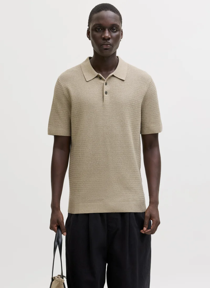 جاك اند جونز Knitted Polo