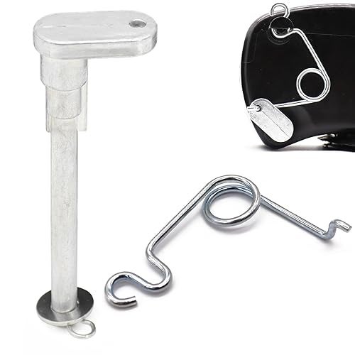 Txouoxt Fuel Door Hinge Pin With Gas Door Spring for 2009-2014 F150 2010-2014 Lincoln Mark LT Loose Gas Cap Permanent Repair Fix - Image 1