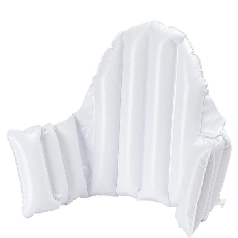Dadouman Inflatable Cushion Insert for IKEA Antilop High Chair, Cushion Insert Only, White, 28" L x 14"(Inflated) - Image 1