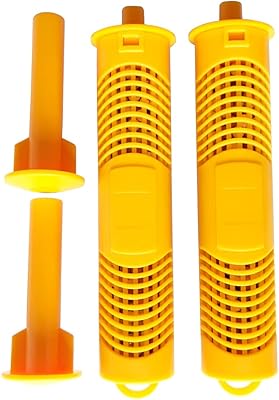 Joepoe Joepoe Hot Tub Spa Stick Silver Ion Mineral Cartridge Ag+ Mineral Stick Filter with 4 Months Lifetime (2-Pack,Yellow)  - Image 1