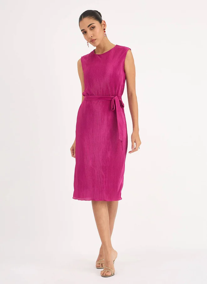 Salt Attire SALT ATTIRE Women Formal Sheath Dress in Pink