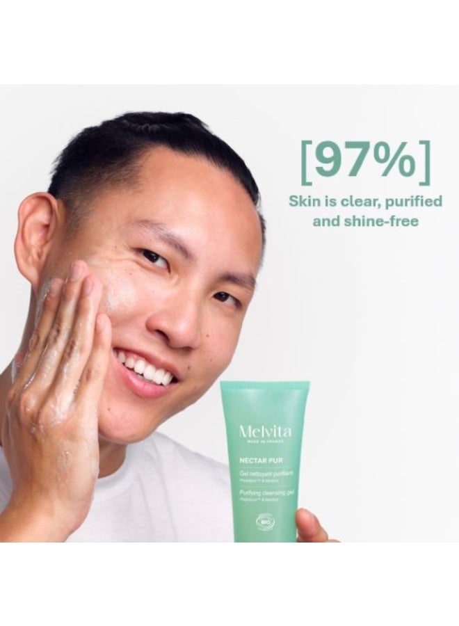 Melvita Nectar Pur Organic Purifying Cleansing Gel 150 ml - Image 3