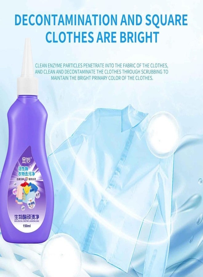 SHOPYSTAR Multi-Purpose Cloth Stain Remover - Instant Stain Remover For Beaded Fabric, Cotton, Linen, Polyester, Blended Fabric, Denim, Down Jackets - 150ml - Image 5