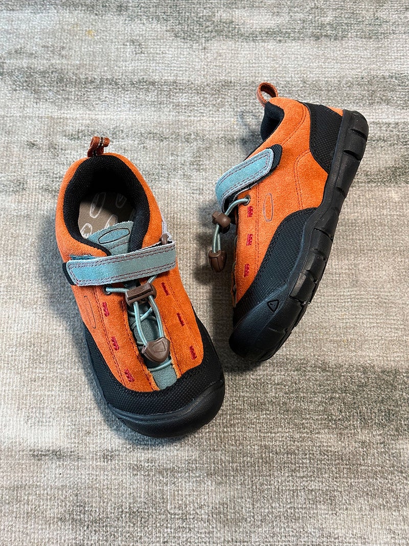 Jasper'S New Spring Outdoor Hiking Shoes Suede Cowhide Casual Sports Shoes For Boys, Girls, Middle And Large Kidsren - Image 1