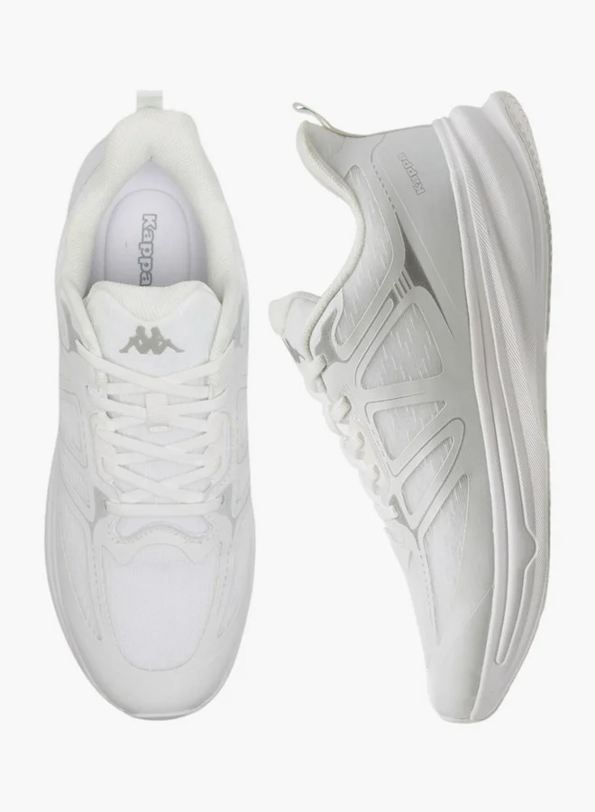 Kappa Men's Panelled Sports Shoes with Lace-Up Closure