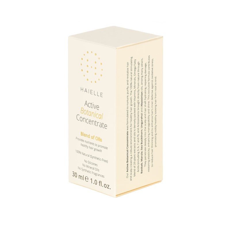 HAIELLE Active Botanical Concentrate â€“ Revitalizing Hair Growth Oil, Split Ends Treatment â€“ Combats Frizz, Fly-aways, Hydrates Hair, 30 ml / 1 fl. oz. - Image 2
