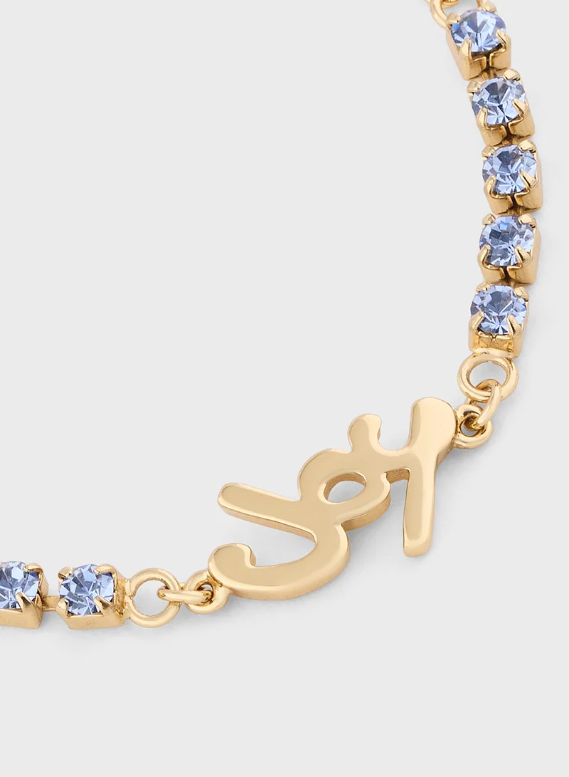GUESS Crystals Detail Single Bracelet