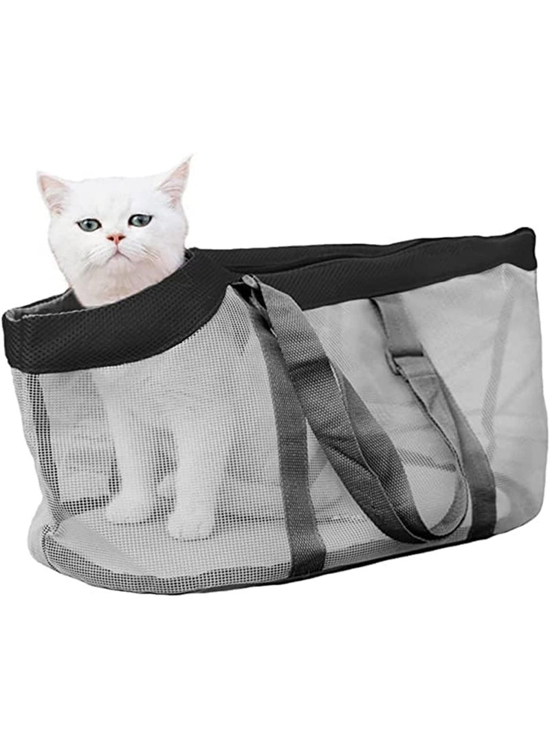 LIMOS Portable Pet Carrier Bag for Cats and Small Dogs Soft Sided Travel Tote with Breathable Mesh - Image 5