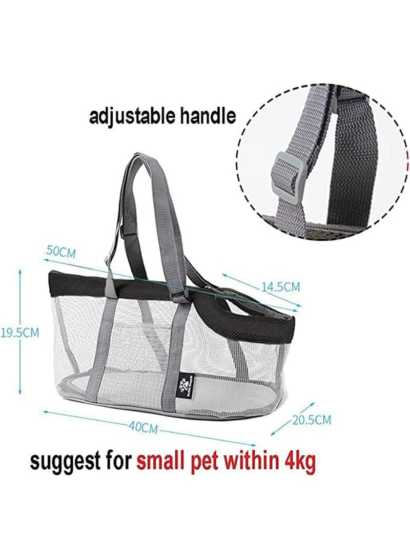 LIMOS Portable Pet Carrier Bag for Cats and Small Dogs Soft Sided Travel Tote with Breathable Mesh - Image 2
