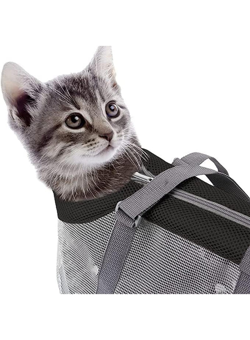 LIMOS Portable Pet Carrier Bag for Cats and Small Dogs Soft Sided Travel Tote with Breathable Mesh - Image 3