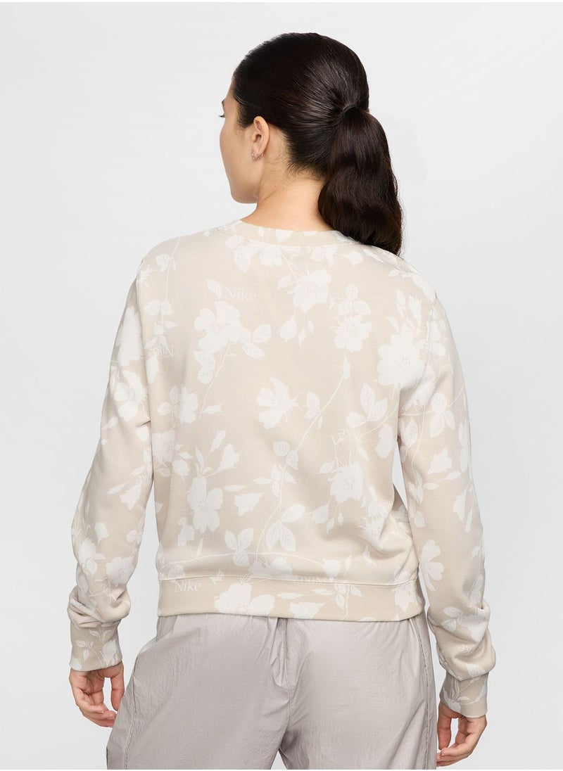 Nike - Nsw All Over Printed Sweatshirt - Image 1