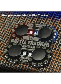 LITKO LITKO Battle Tracker | Victory Points | Turn | Command Points | Objective | Battle Points | Tracker | Compatible with Warhammer 40K 10th Edition and Age of Sigmar  - Image 3