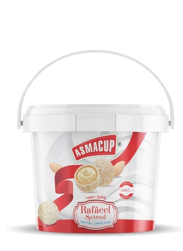 ASMACUP Raffaello Chocolate Spread 900 gm  - Image 1