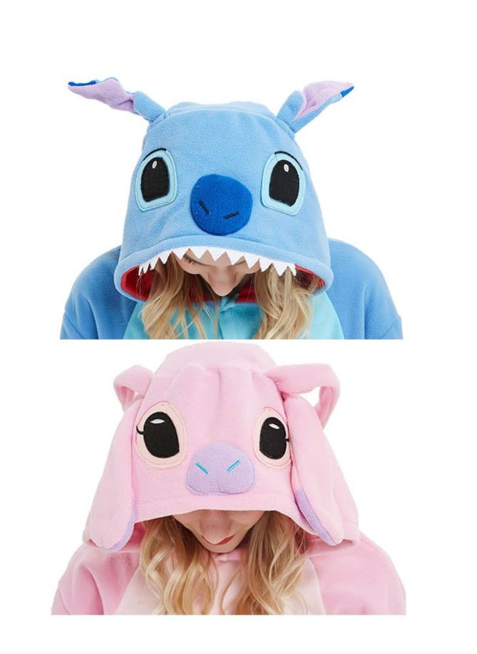 RATSAW Stitch Onesie Animal Pajamas Hoodie Cosplay Cartoon  Costumes Adults Unisex Party Wear  - Image 4