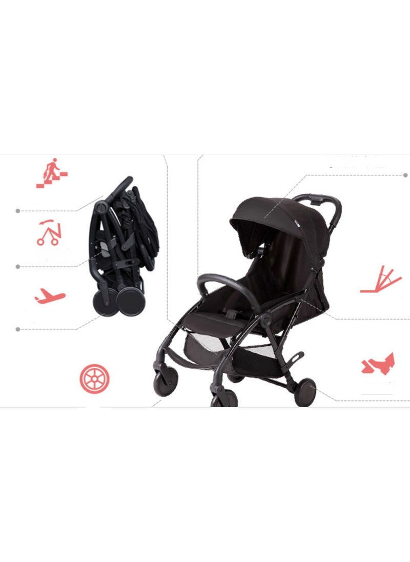 Generic Foldable Portable Sitting and Reclining Stroller  - Image 2