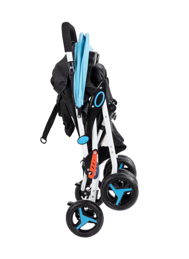 BABY PLUS - Adjustable Baby Single Stroller With Storage Basket, Easy To Fold, and Compact Design - Newborn - Image 1