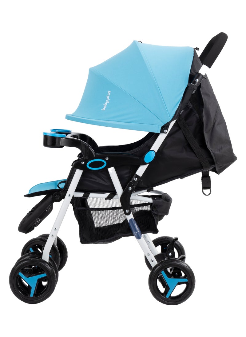 BABY PLUS - Adjustable Baby Single Stroller With Storage Basket, Easy To Fold, and Compact Design - Newborn - Image 1