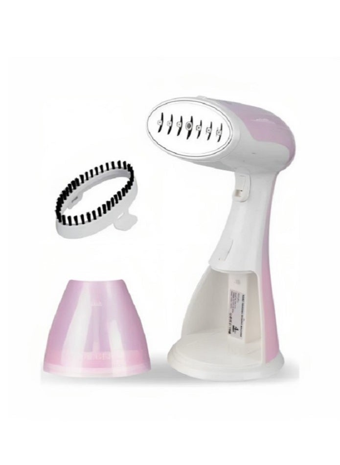 Denx device Handheld Steam Suitable For All Types Of Clothes With A Power Of 1500 Watts pink  - Image 4