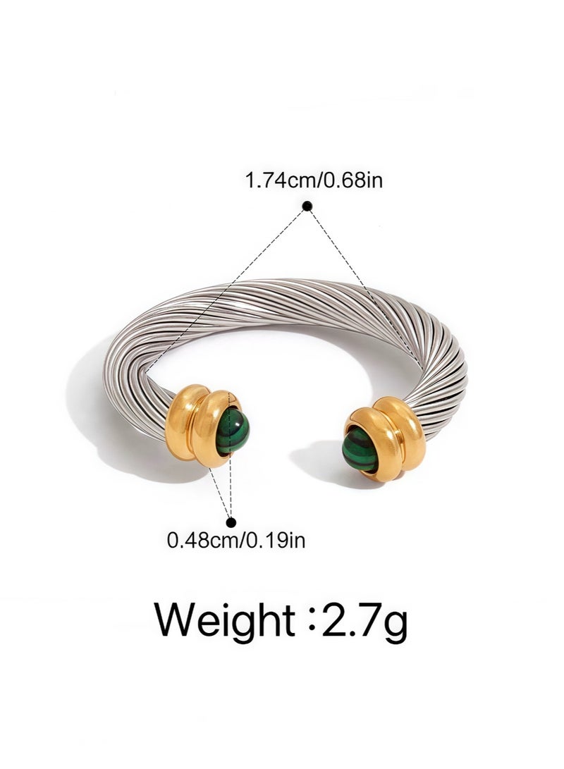 Luxury Crescent-Inspired Silver Ring ✨ Self-Adjusting Hypoallergenic Steel - Image 4