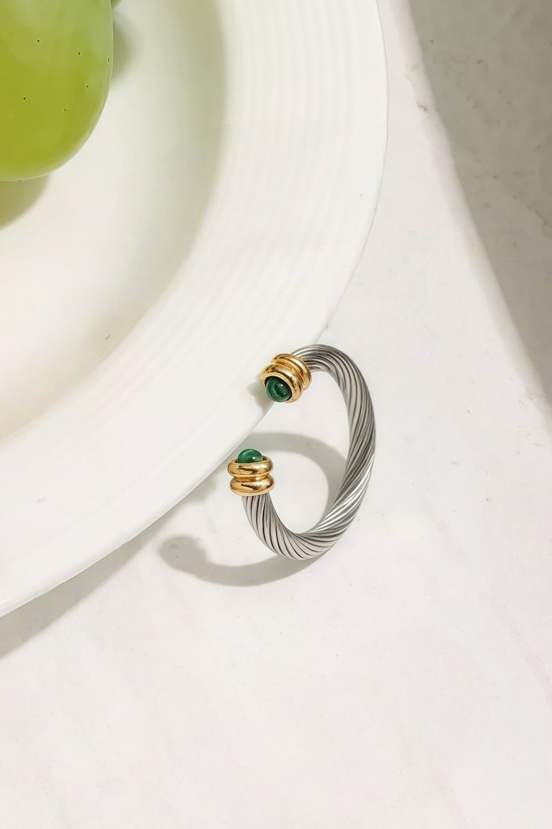 Luxury Crescent-Inspired Silver Ring ✨ Self-Adjusting Hypoallergenic Steel - Image 5